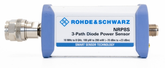 Rohde & Schwarz R&S NRP8S three-path diode power sensor 8 GHz